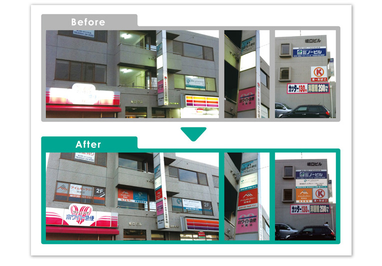 アールプランナー・ソリューションズ岡崎支店看板