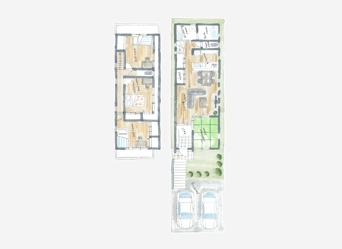 中部住建株式会社_手書き間取り