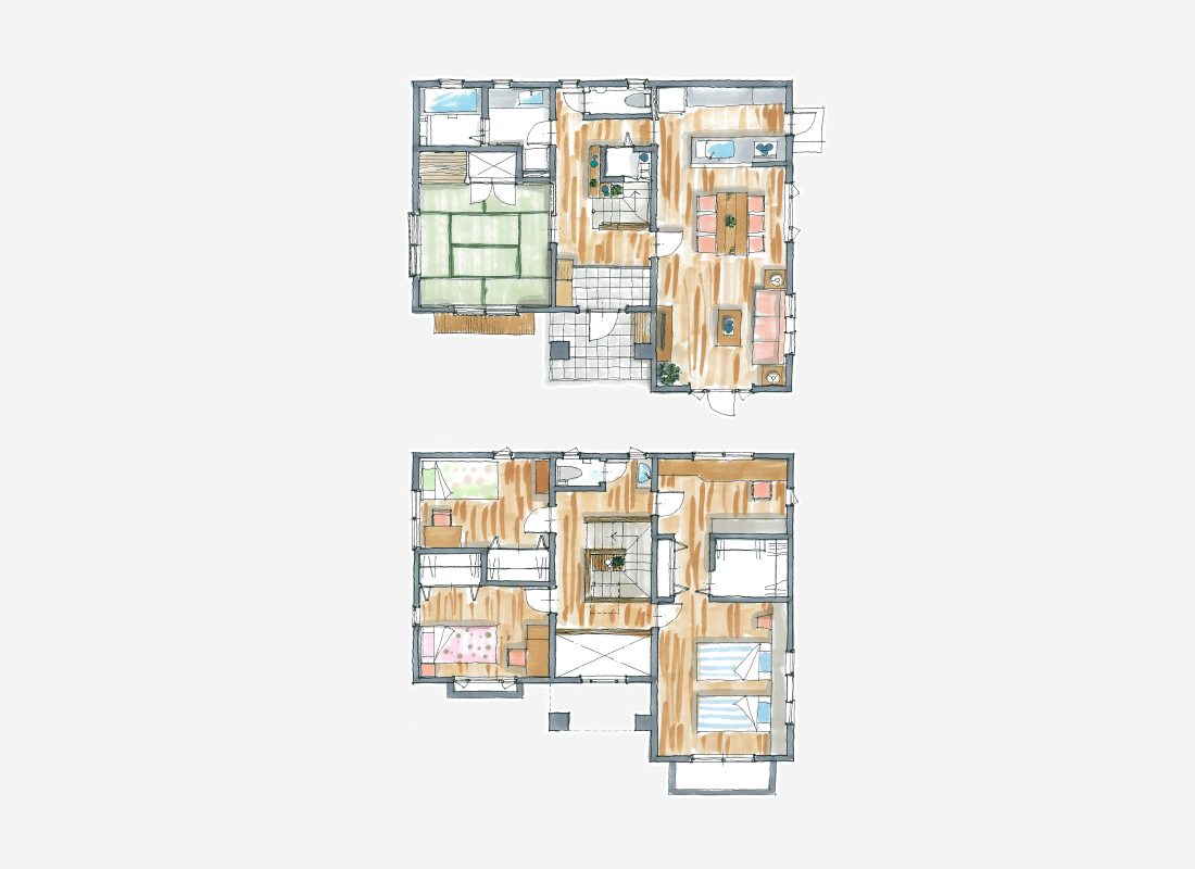 中部住建株式会社_手書き間取り